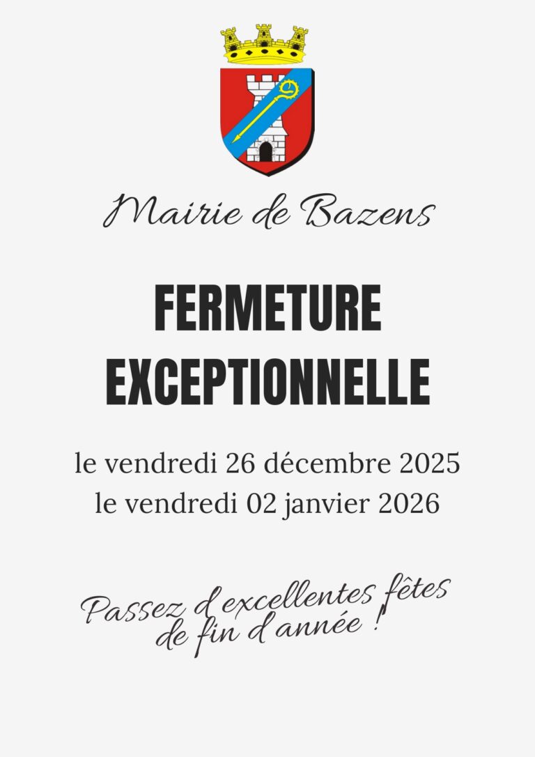 Document Fermeture Exceptionnelle Boutique Minimaliste_page-0001